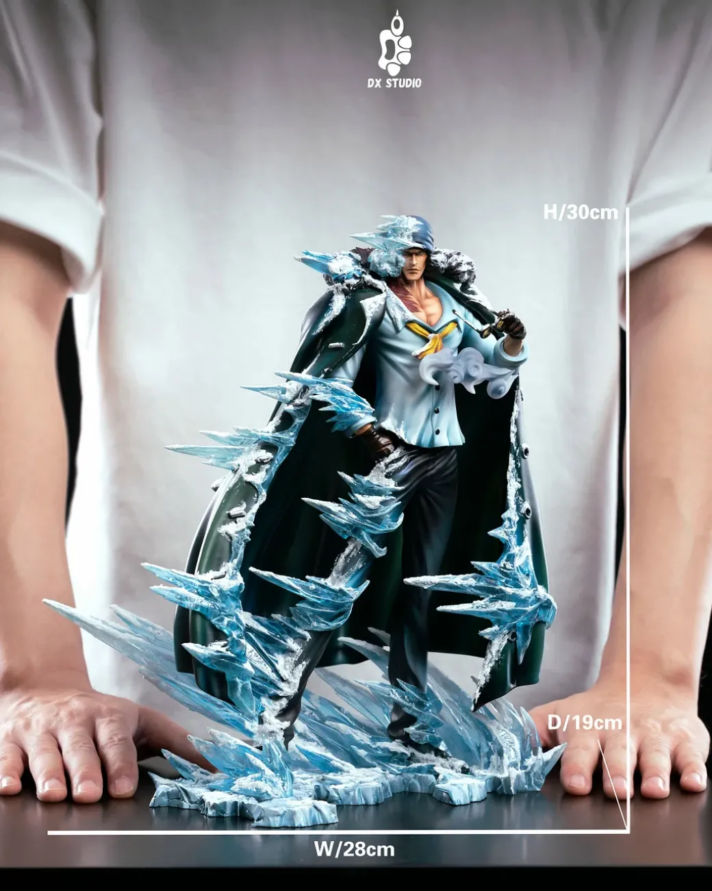 Rebel Army Kuzan - ONE PIECE Resin Statue - Dx Studio