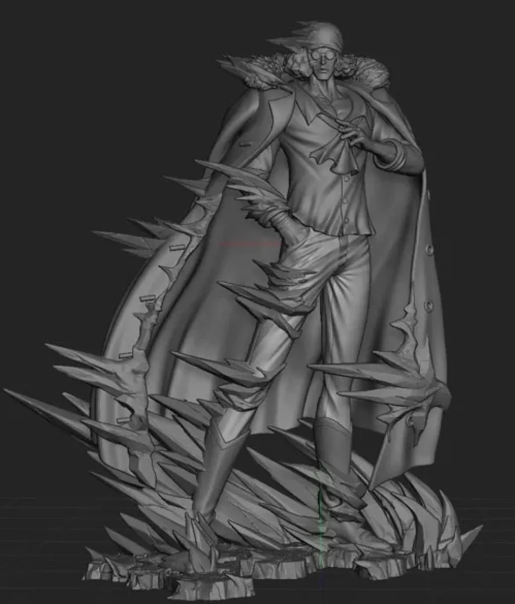 Rebel Army Kuzan - ONE PIECE Resin Statue - Dx Studio