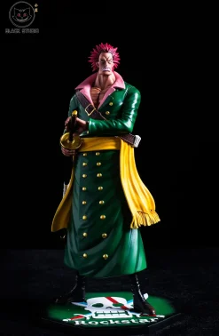 Red Hair Pirates Theatrical Ver. Bonk Punch & Rockstar & Monster - ONE PIECE Resin Statue - Black Studios