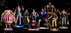 Red Hair Pirates Theatrical Ver. Bonk Punch & Rockstar & Monster - ONE PIECE Resin Statue - Black Studios