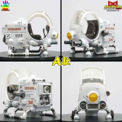 Red Ribbon Army helicopter with LED - Dragon Ball Resin Statue - JacksDo Studios