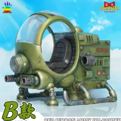 Red Ribbon Army helicopter with LED - Dragon Ball Resin Statue - JacksDo Studios