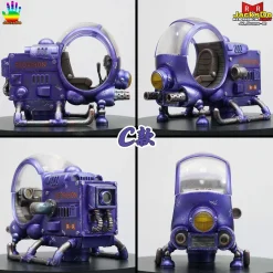 Red Ribbon Army helicopter with LED - Dragon Ball Resin Statue - JacksDo Studios