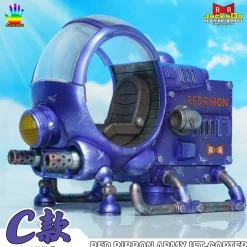 Red Ribbon Army helicopter with LED - Dragon Ball Resin Statue - JacksDo Studios