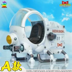 Red Ribbon Army helicopter with LED - Dragon Ball Resin Statue - JacksDo Studios