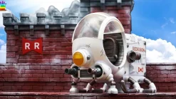 Red Ribbon Army helicopter with LED - Dragon Ball Resin Statue - JacksDo Studios