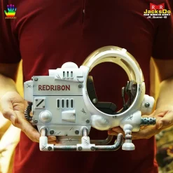 Red Ribbon Army helicopter with LED - Dragon Ball Resin Statue - JacksDo Studios