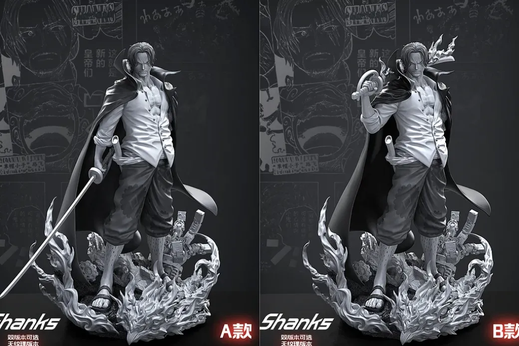 Red-Haired Shanks 2.0 - ONE PIECE Resin Statue - LX-Studios