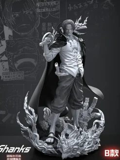 Red-Haired Shanks 2.0 - ONE PIECE Resin Statue - LX-Studios