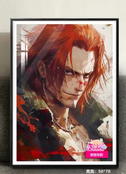 Red-Haired Shanks Decorative Painting - ONE PIECE Decorative Painting - AMaoHuaShe Studio
