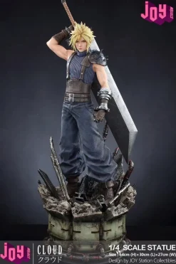 Remake Ver. Cloud Strife - (FF7) Final Fantasy VII Resin Statue - Joy Station Collection