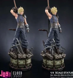 Remake Ver. Cloud Strife - (FF7) Final Fantasy VII Resin Statue - Joy Station Collection