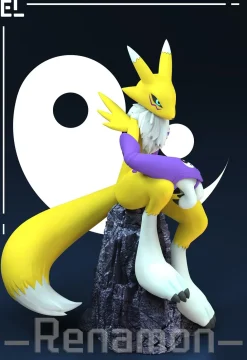 Renamon - Digimon Resin Statue - EL Studio