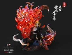 Rengoku Kyoujurou with LED - Demon Slayer: Kimetsu no Yaiba Resin Statue - NIREN Studios