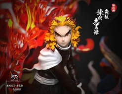 Rengoku Kyoujurou with LED - Demon Slayer: Kimetsu no Yaiba Resin Statue - NIREN Studios
