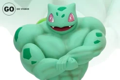 Reopen Muscle Show Series Pikachu & Charmander & Squirtle & Bulbasaur - Full Set (All 4 Sets) - Pokemon Resin Statue - GO Studios