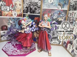 Repaint DXF Onigashima Yamato Comic Ver - ONE PIECE Statue - XOXO Studios