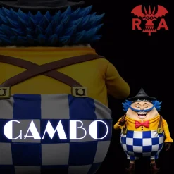 Revolutionary Army Series 013 Gambo - ONE PIECE Resin Statue - A Plus Studios