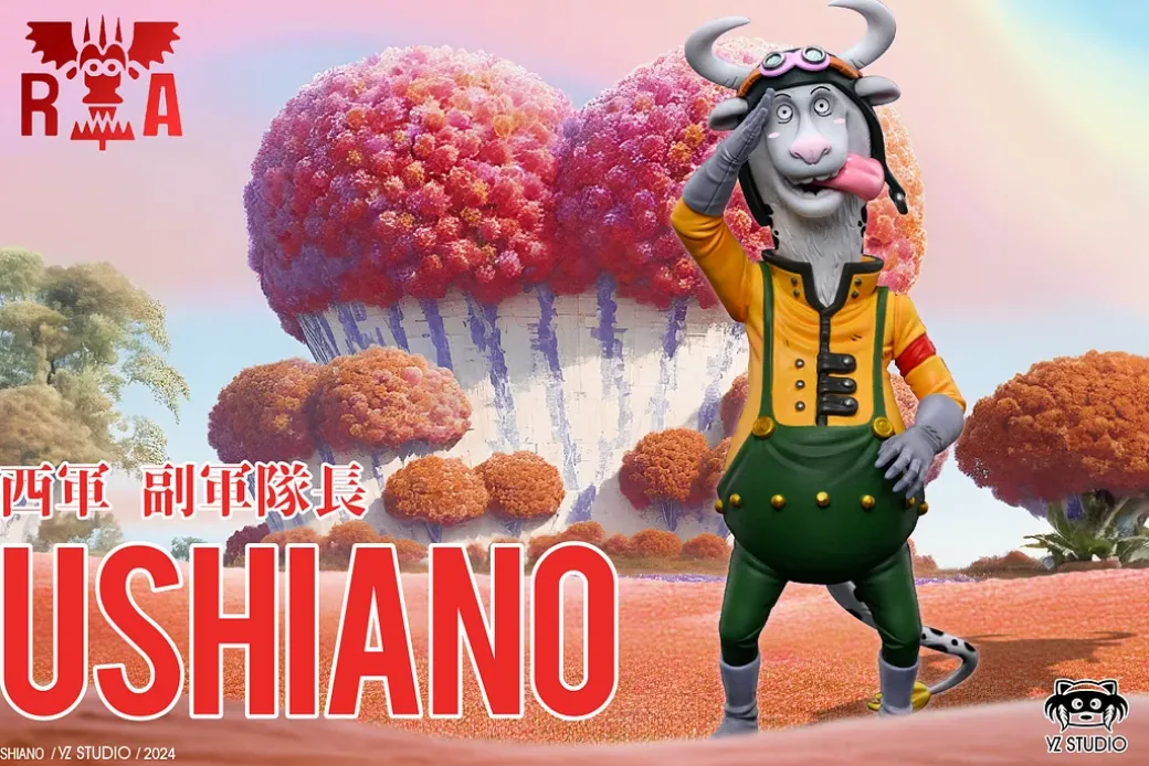 Revolutionary Army Series 002 Ushiano - ONE PIECE Statue - YZ Studios