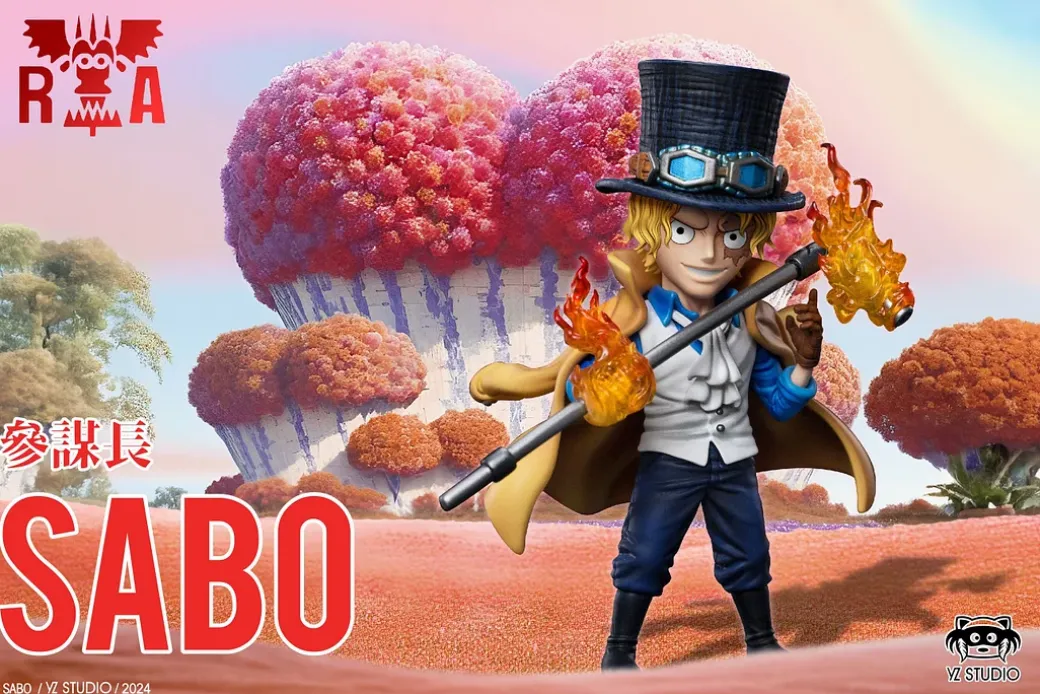 Revolutionary Army Series 005 Sabo - ONE PIECE Statue - YZ Studios