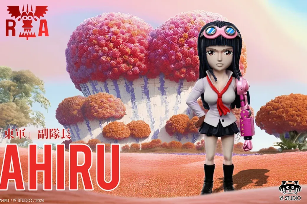 Revolutionary Army Series 001 Ahiru - ONE PIECE Statue - YZ Studios