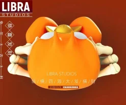 Rich in The World Krabby & Money in the Hand Krabby – Pokemon Resin Statue – LIBRA Studios