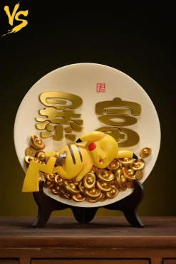 Rich Lucky Pikachu - Pokemon Resin Statue - VS Studios