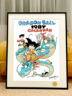Riding Dragon Son Goku Decoration Painting - Dragon Ball - Xingkong Studio