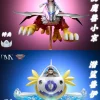 Riding Series Holsmon & Yolei Inoue & Submarimon & Cody Hida - Digimon Resin Statue - DMX Studios