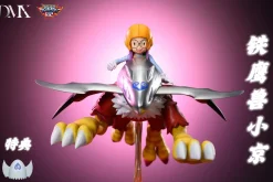 Riding Series Holsmon & Yolei Inoue & Submarimon & Cody Hida - Digimon Resin Statue - DMX Studios