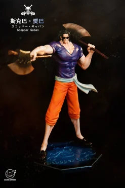 Roger Pirates Resonance Series 001 Scopper Gaban - ONE PIECE Resin Statue - Black Studios