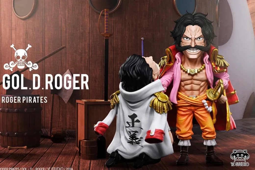 Rogers Pirates Series 009 Gol D. Roger - ONE PIECE Statue - YZ Studios