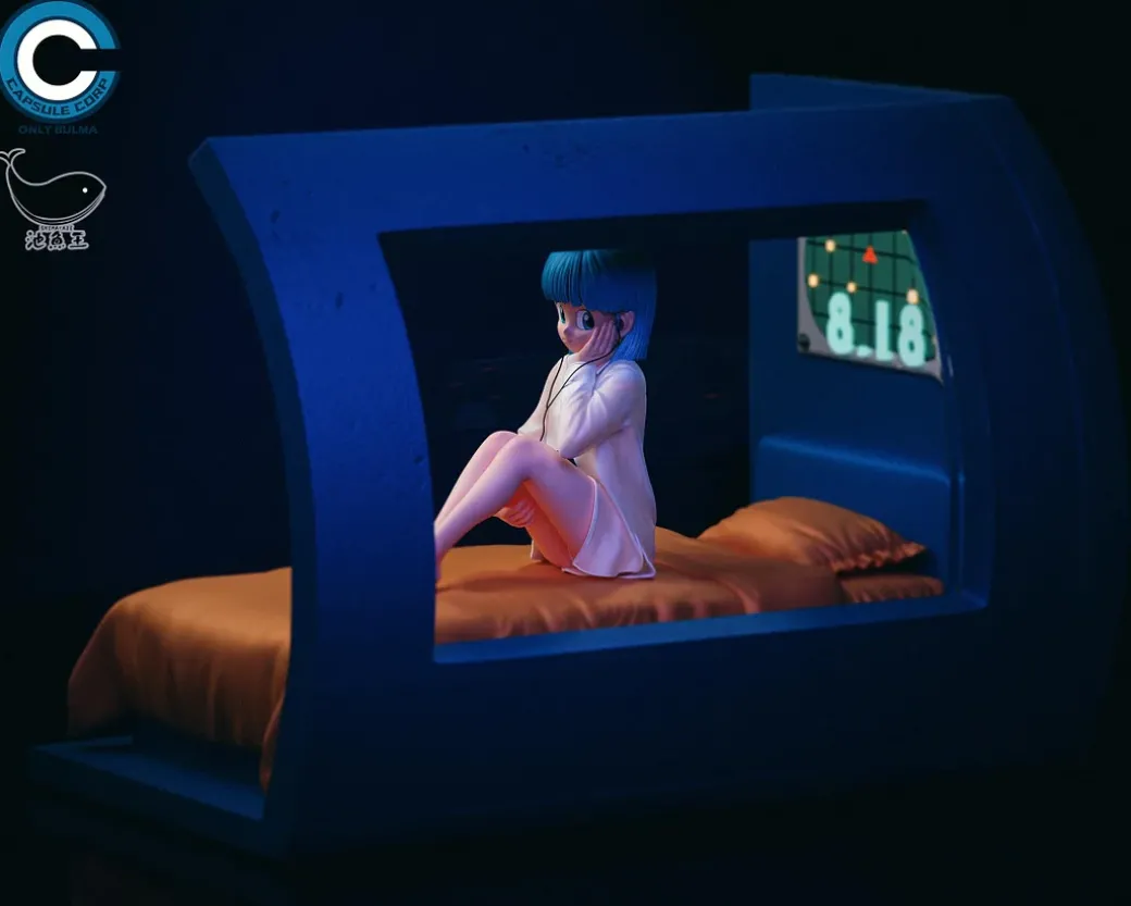 Romantic For You Bulma with LED - Dragon Ball Resin Statue - Shima Aji Studio