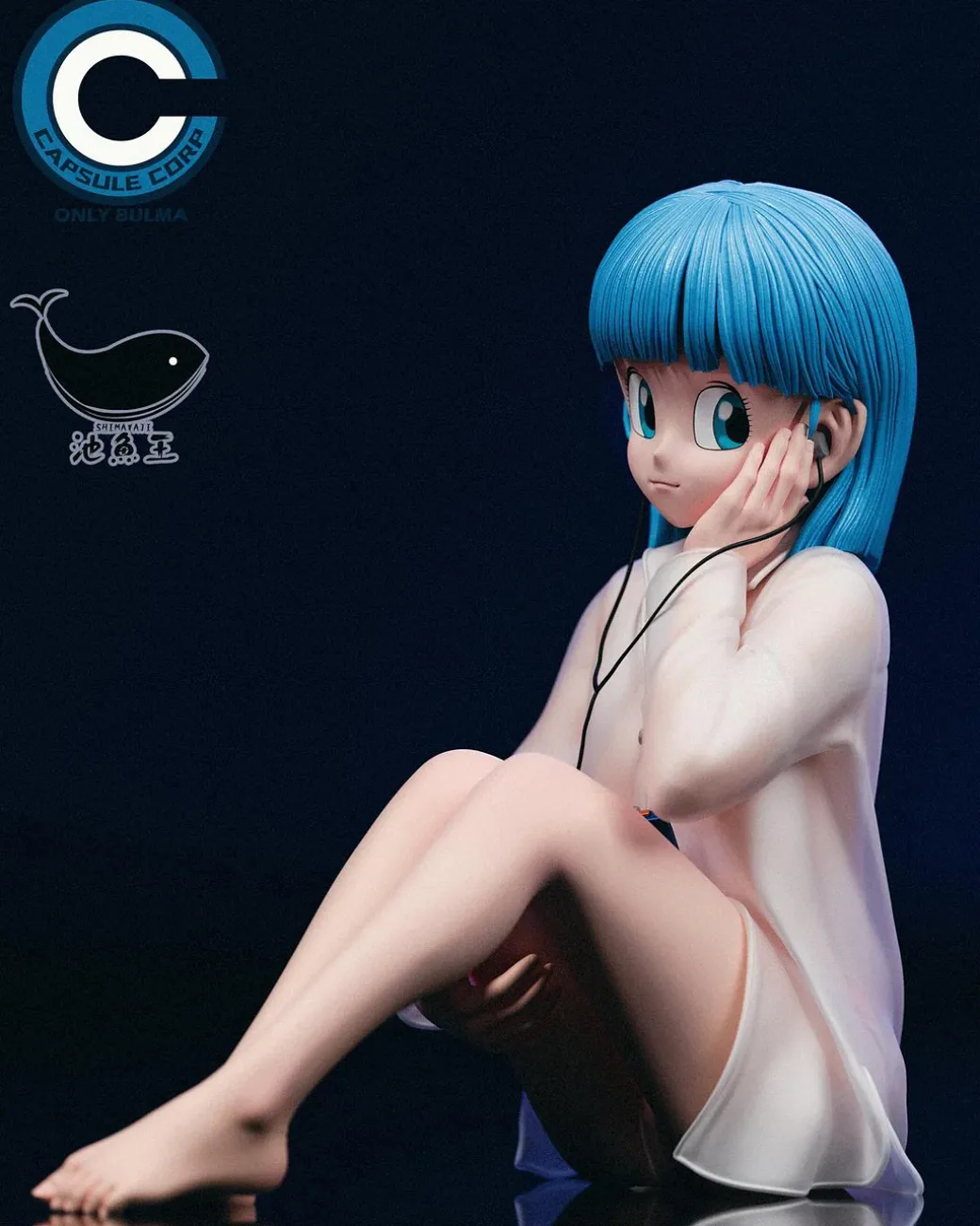 Romantic For You Bulma with LED - Dragon Ball Resin Statue - Shima Aji Studio