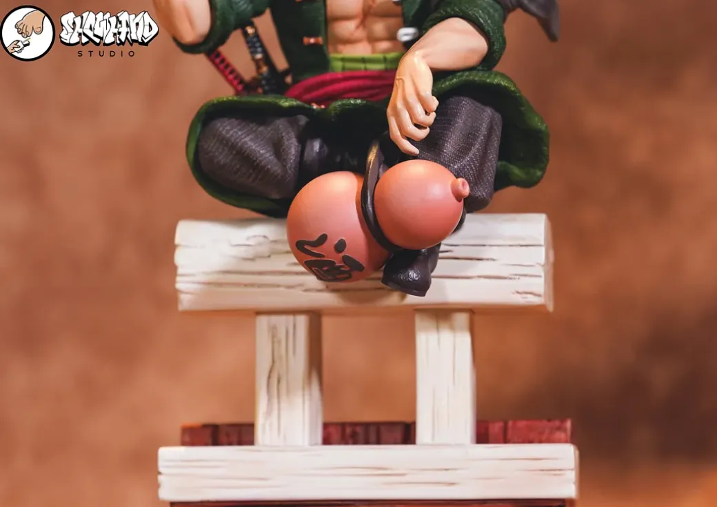 Roronoa Zoro & Sanji - ONE PIECE Resin Statue - ShowHand Studios