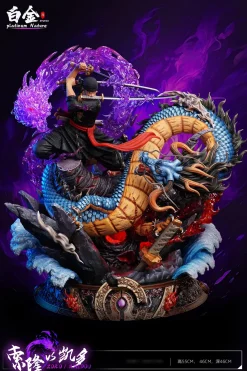 Roronoa Zoro VS Kaido with LED - ONE PIECE Resin Statue - Platinum Nature Studio
