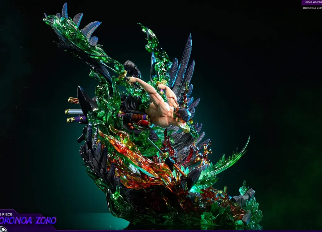 Roronoa Zoro vs King - ONE PIECE Resin Statue - TataKau Studio