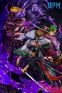Roronoa Zoro with LED - ONE PIECE Resin Statue - OPM-Studio