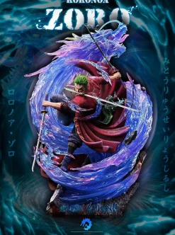 Roronoa Zoro with LED - ONE PIECE Resin Statue - Three Knives Studio
