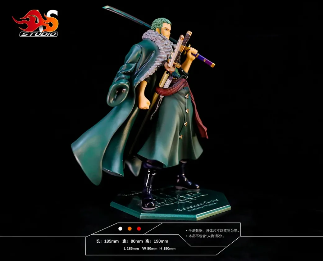 Roronoa Zoro's Cloak & Enma Sword - ONE PIECE Resin Statue - AS Studios