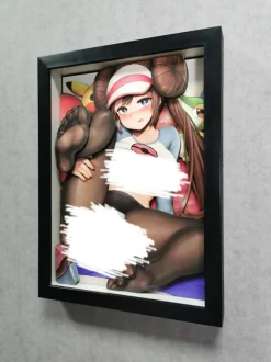 Rosa 3D Decoration Painting - Pokemon - Dorobou Neko Studio