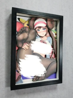 Rosa 3D Decoration Painting - Pokemon - Dorobou Neko Studio