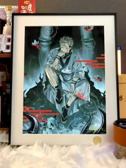 Ryomen Sukuna Decorative Painting - Jujutsu Kaisen - Xingkong Studio