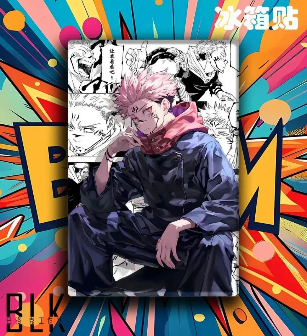 Ryomen Sukuna Decorative Painting & Fridge Magnet - Jujutsu Kaisen - BLK Studio