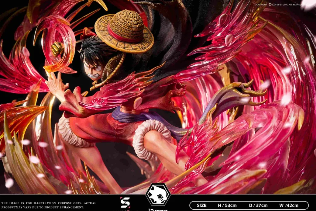 Ryuo Monkey D. Luffy with LED - ONE PIECE Resin Statue - LB-Studio