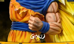 S+ & S- Scale Dragon Fist Super Saiyan 3 Son Goku with LED - Dragon Ball Resin Statue - Du-Studio