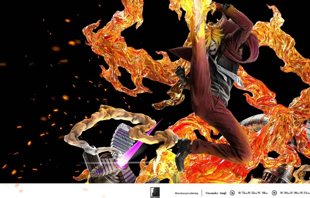 S- & S Scale Sanji with LED - ONE PIECE Resin Statue - LAST SLEEP Studios