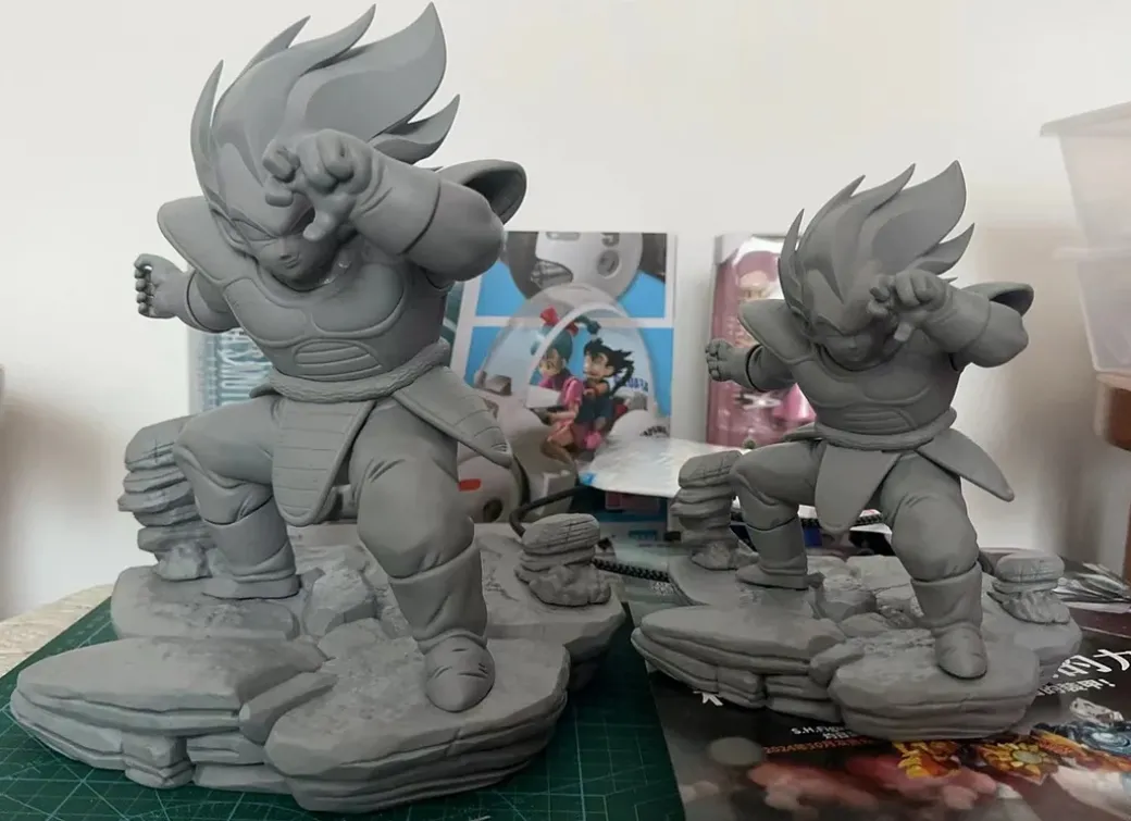 S- & S Scale Starting Hand Vegeta - Dragon Ball Resin Statue - PISCES Studio