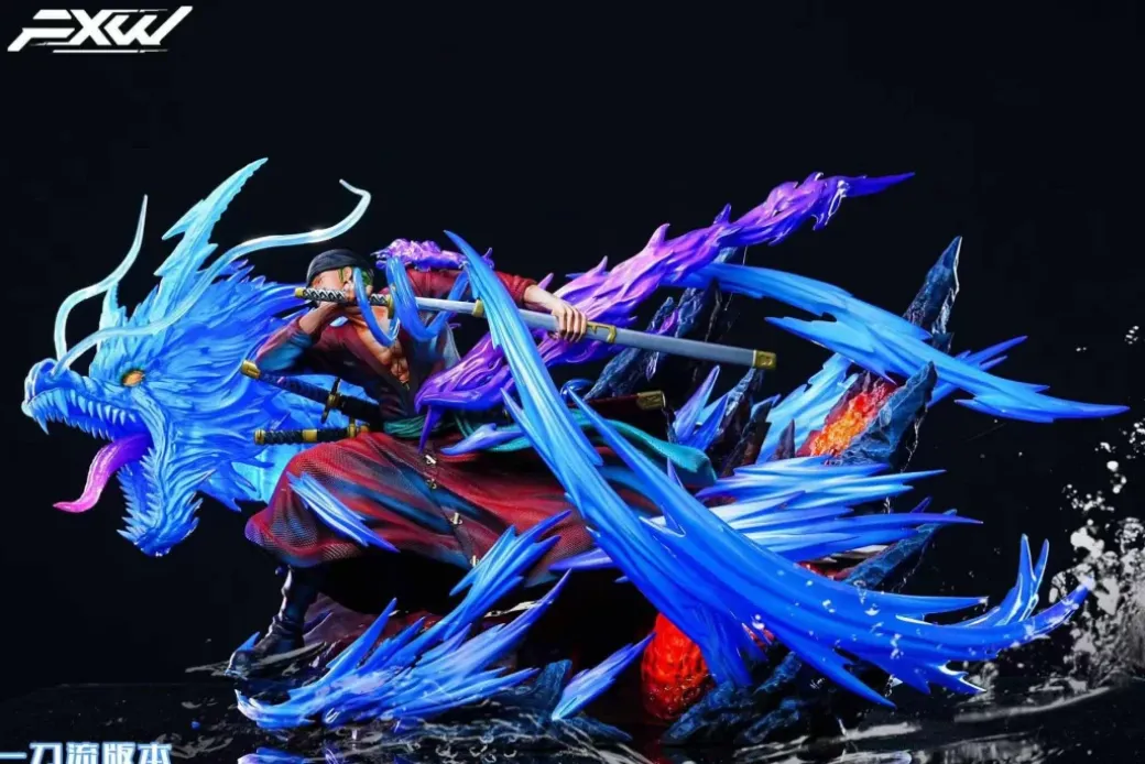 S & S- Scale Theatical Ver. Roronoa Zoro with LED - ONE PIECE Resin Statue - FXW Studio