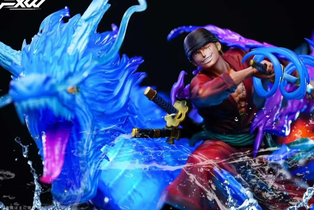 S & S- Scale Theatical Ver. Roronoa Zoro with LED - ONE PIECE Resin Statue - FXW Studio